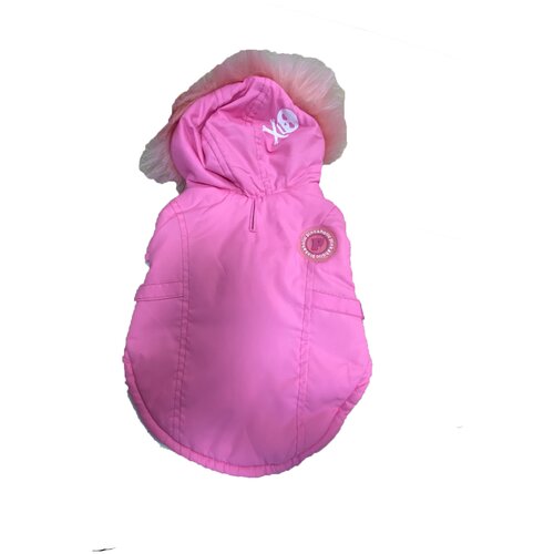 Pinkaholic куртка м розовая мех