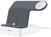 Док-станция универсальная Belkin PowerHouse Charge Dock for Apple Watch + iPhone черный