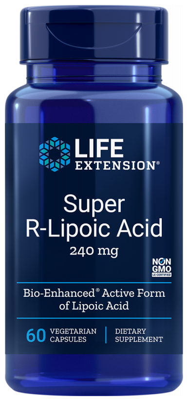 Капсулы Life Extension Super R-Lipoic Acid
