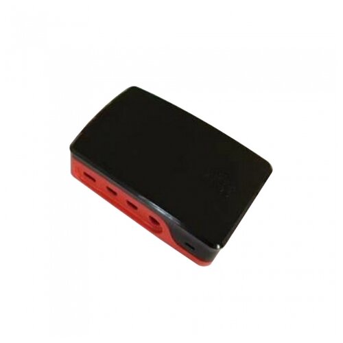 RA602 Корпус ACD Red+Black ABS Case for Raspberry 4B