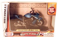 Мотоцикл Motormax Suzuki GSX-S1000F ABS 1:18 синий/черный