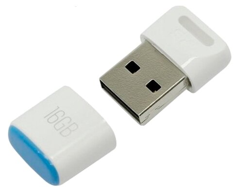 Флешка USB SILICON POWER Touch T06 16Гб, USB2.0, белый [sp016gbuf2t06v1w] - фото №3