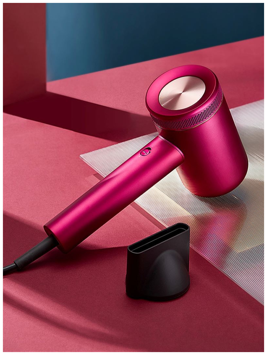 Фен для волос Xiaomi Showsee Hair Dryer Star Shining Red (A8-R) - фотография № 20