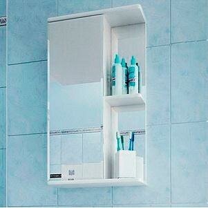 фото Шкаф-зеркало СанТа Зеркало-шкаф СанТа Ника 40 фацет L