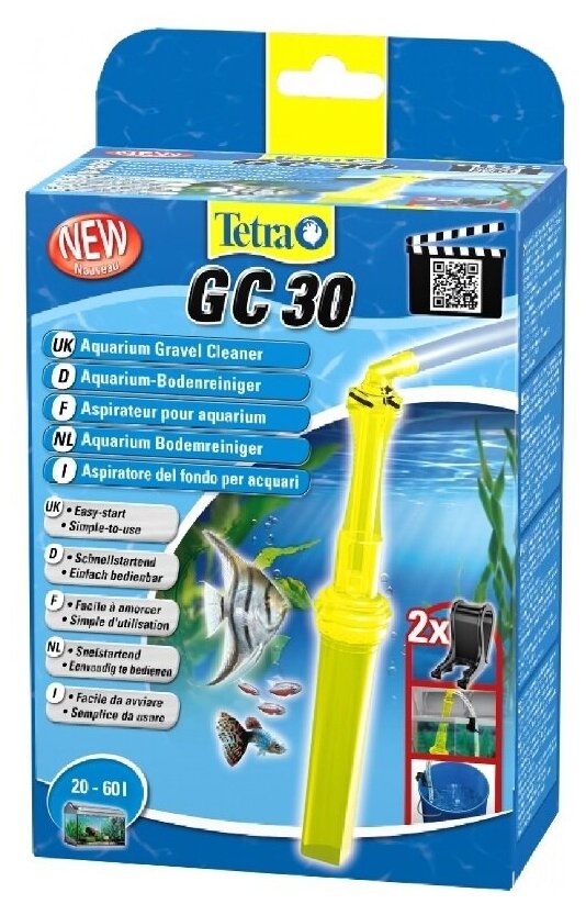 Tetra GC 30 Сифон для чистки аквариума, 20-60 л