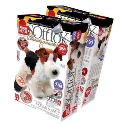 Плюшевое сердце Фокстерьер Монморенси