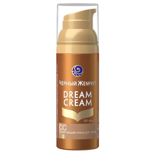 фото Черный жемчуг Dream Cream СС крем-вуаль для лица 50 мл, оттенок: бежевый