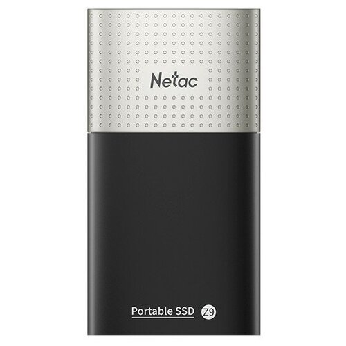 Netac Накопитель SSD USB-C 250Gb NT01Z9-250G-32BK Z9 1.8