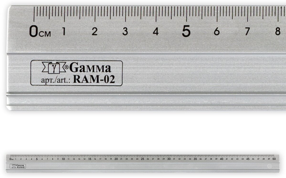 Gamma Линейка 50 см х 3.5 см RAM-02