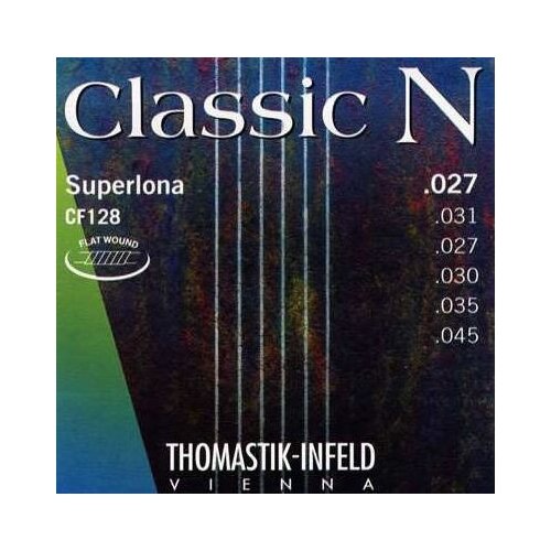 Комплект струн для классической гитары Thomastik CF128 cf128 classic n комплект струн для классической гитары нейлон хромированная сталь 027 045 thomastik