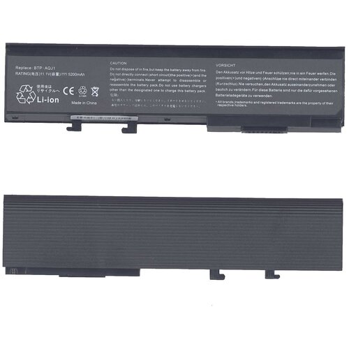 Аккумуляторная батарея для ноутбука Acer Aspire 3620, 5540 (BTP-AQJ1) 4400-5200mAh OEM черная