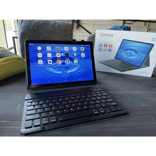 Планшет Umiio A19 Pro с клавиатурой чехлом и стилусом 6gb 128gb 10 ядер Gold 934000₽
