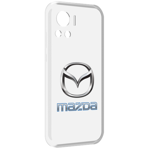 Чехол MyPads mazda-мазда-4 мужской для Motorola Edge 30 Ultra задняя-панель-накладка-бампер