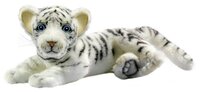 Мягкая игрушка Hansa Белый тигренок лежащий 14 см