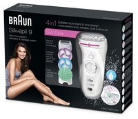 Эпилятор Braun 9-961v Silk-epil 9 SkinSpa белый