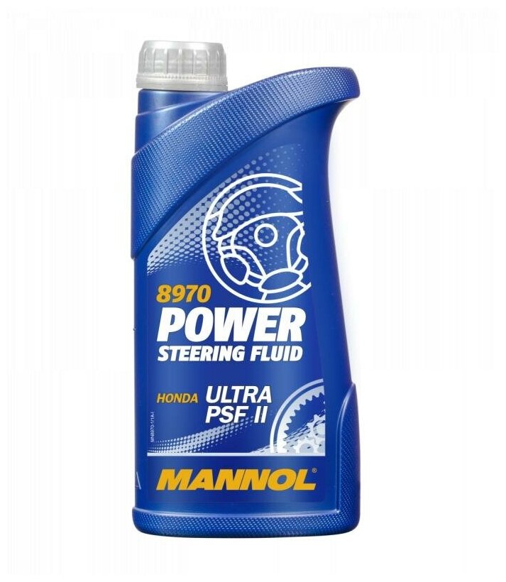 8970 MANNOL POWER STEERING FLUID 1 л. Гидравлическая жидкость