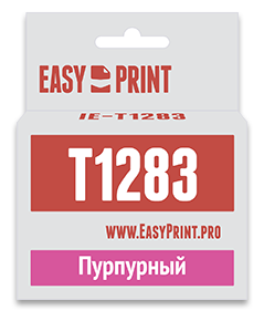 Картридж EasyPrint IE-T1283, 165 стр, пурпурный - фотография № 2