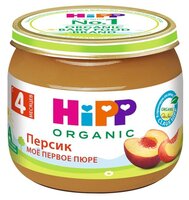 Пюре HiPP персик (с 5 месяцев) 80 г, 2 шт