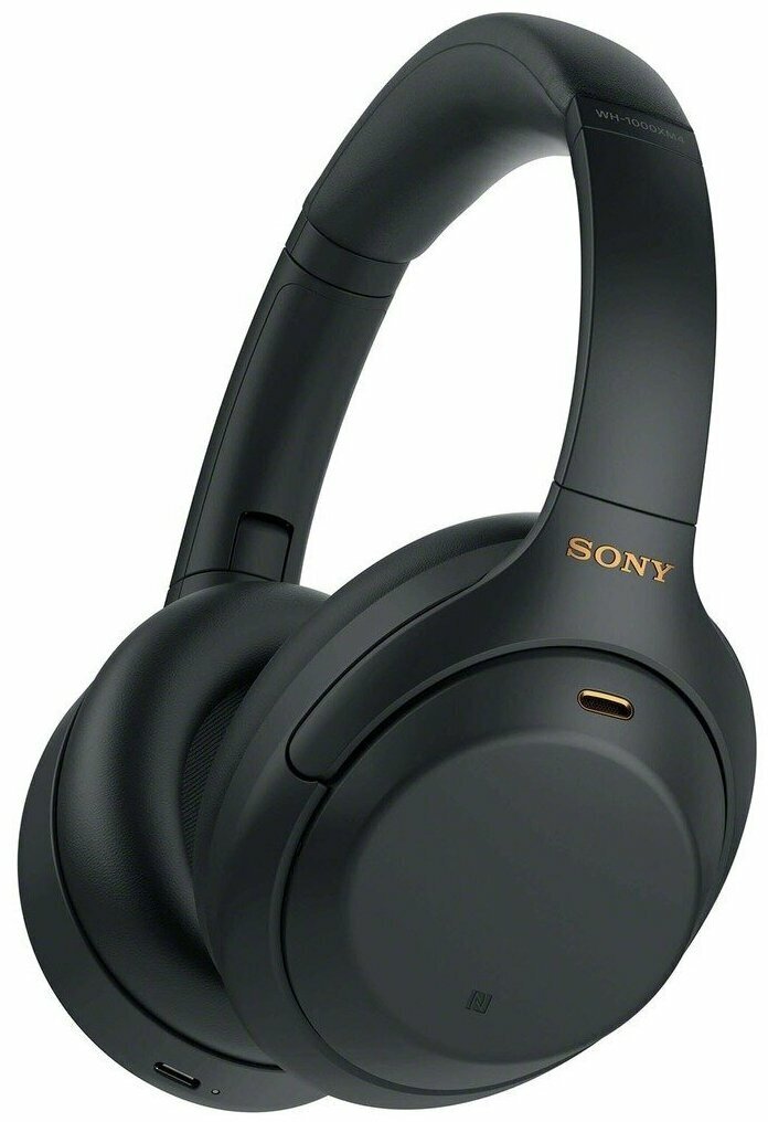 Беспроводные наушники Sony WH-1000XM4, mini jack 3.5 mm, Black