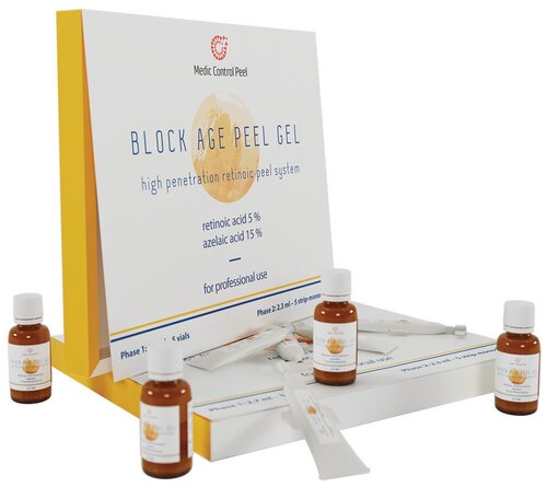 Medic Control Peel BLOCK AGE PEEL GEL желтый пилинг легенда (Гель для проведения химического пилинга) 5 процедур