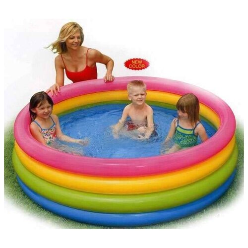 Бассейн надувной детский INTEX Sunset Glow Pool 168х46 см (от 3-х лет) int56441NP