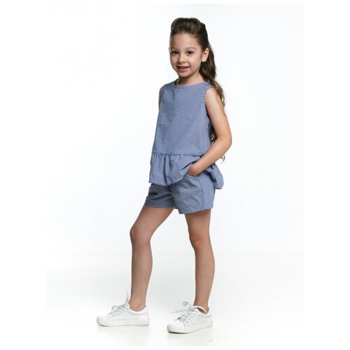 Комплект одежды Mini Maxi, повседневный стиль, размер 116, синий