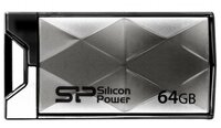 Флешка Silicon Power Touch 850 64Gb серебристый