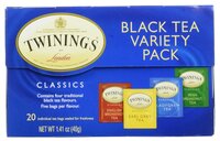 Чай черный Twinings Black tea variety pack ассорти в пакетиках, 20 шт.