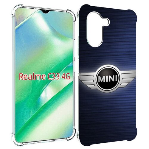 Чехол MyPads мини-mini-2 (2) мужской для Realme C33 4G задняя-панель-накладка-бампер