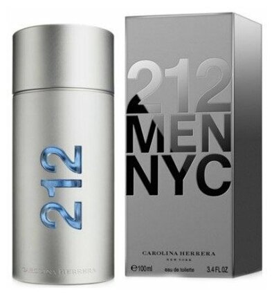 Туалетная вода Carolina Herrera мужская 212 Men 100 мл