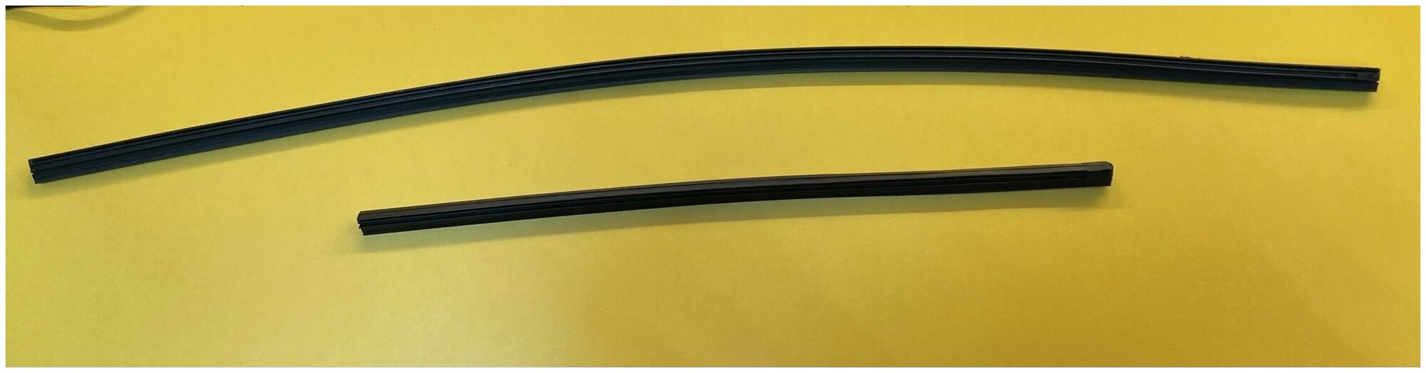 Сменная резинка гибридной щетки стеклоочистителя (гибридного дворника) Ширина профиля 8.5мм, комплект 65см+35см