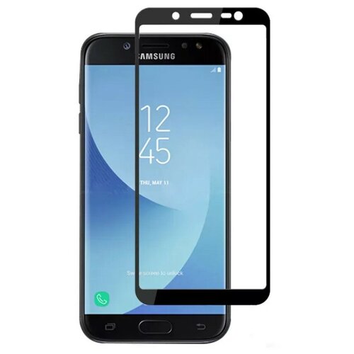 Защитное стекло на Samsung J600, Galaxy J6 (2018), 5D, черный противоударное стекло 2d для samsung j600 galaxy j6 2018 полное покрытие черный