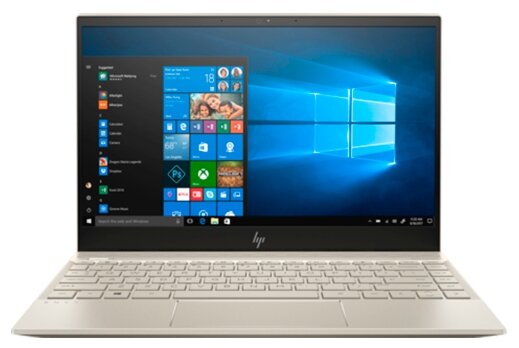 13.3" Ноутбук HP Envy 13-ah0000 1920x1080, Intel Core i3 8130U 2.2 ГГц, RAM 4 ГБ, LPDDR3, SSD 128 ГБ, Intel UHD Graphics 620, Windows 10 Home, ENVY 13-ah0001ur, бледно-золотистый