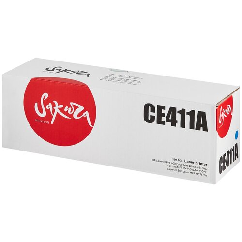 Картридж CE411A (305A) Cyan для принтера HP Color LaserJet Pro 400 M451nw; M451dw; 400 M451dn