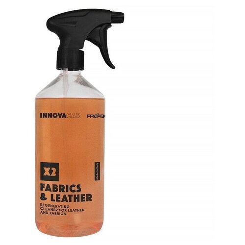 X2 Fabrics&Leather- Средство для очистки и восстановления кожи и ткани, pH-9,5. 500 мл. . INNOVACAR