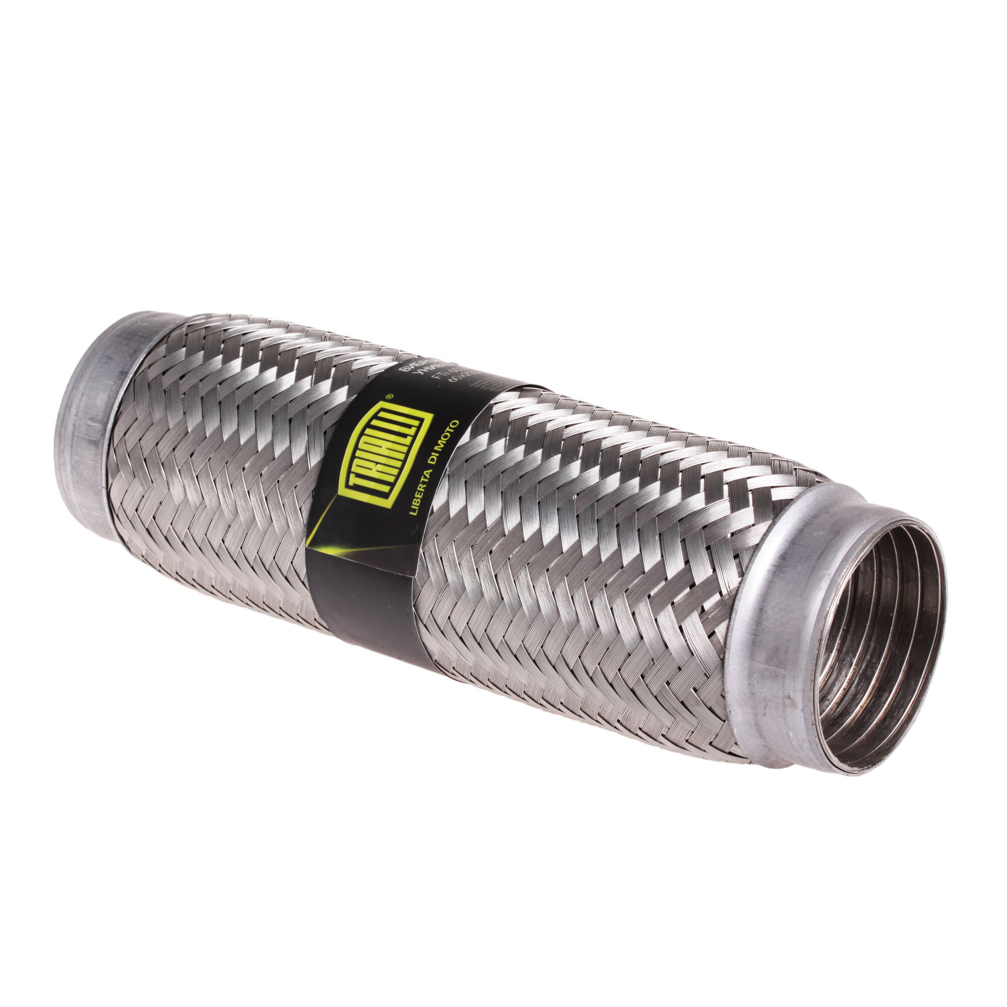 Виброкомпенсатор выхлопной трубы (Гофра) 60x250 InterLock (нерж. сталь) универсальная TRIALLI - фото №1