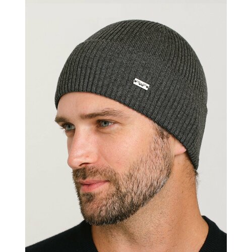 фото Шапка wag concept, размер 56-58, серый