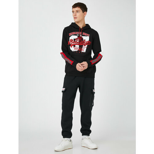 фото Худи koton, размер m, черный