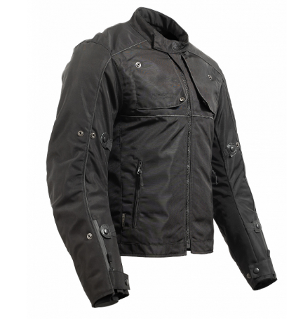 Мотоциклетная куртка Hyperlook Stinger черно-зеленый защитная вентилирующая