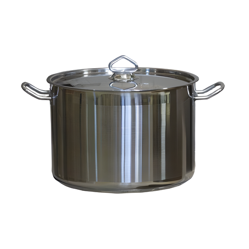 Котел MGSteel нерж двойное дно индукция с крышкой d 300 мм h 300 мм 20 л 8569₽