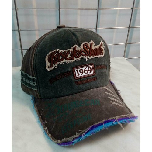 фото Бейсболка , размер 58/60, серый shark