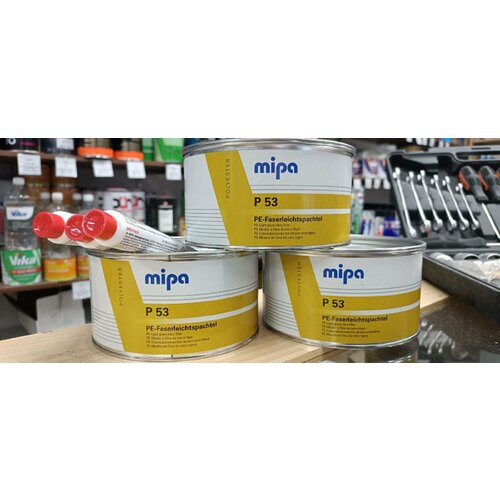 Mipa P53 Шпатлевка со стекловолокном легкая 1619₽