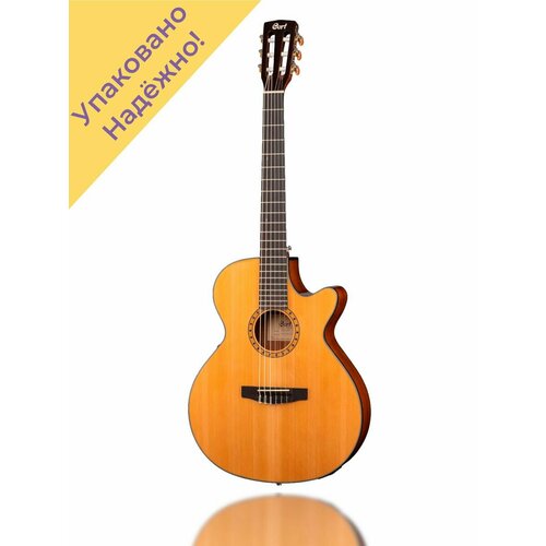 CEC5-NAT Классическая гитара, со звукоснимателем, вырез, ac160cftl nat классическая гитара со звукоснимателем вырез