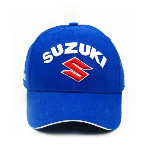 Бейсболка SUZUKI SUZUKI, размер универсальный, синий, белый