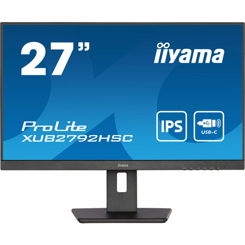 Монитор Iiyama 27 ProLite XUB2792HSC-B5 черный IPS LED 4ms 169 HDMI MM матовая HAS Piv 250cd 178гр178гр 1920x1080 75Hz DP FHD USB 66кг 2887200₽