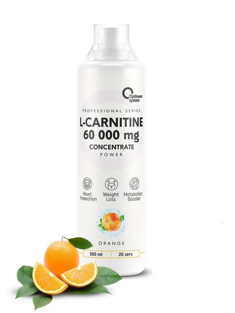 Optimum System L-Carnitine Concentrate 60000 Power 500 мл (Optimum System) Апельсин