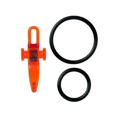 фото Daiwa, держатель крючка lure hook holder, c red