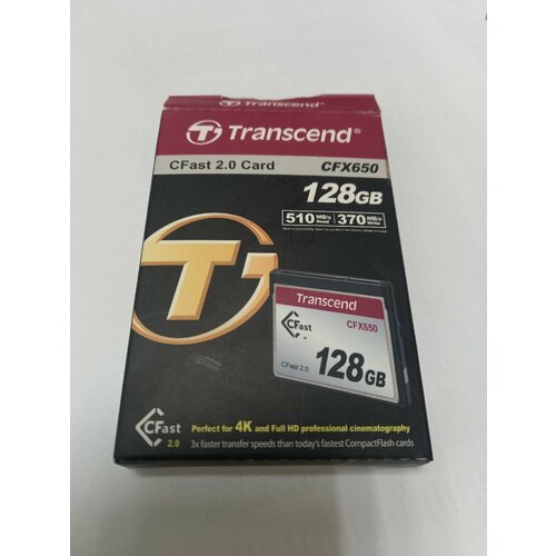 Флеш карта Transcend Compact Flash 128 ГБ