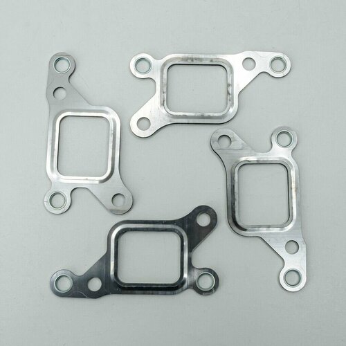 Прокладка выпускного коллектора MMC CANTER 4M40, MATTO (металл) (комплект из 4 шт)