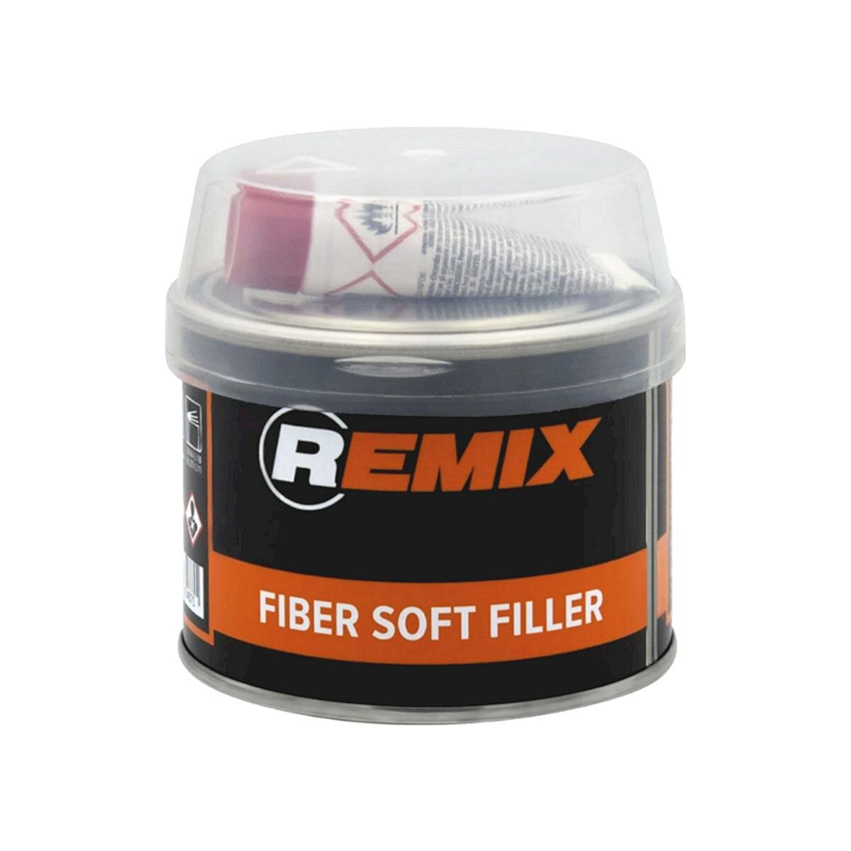 Шпатлевка автомобильная со стекловолокном Remix RM-FSF-250 Fiber Soft Filler 0,25 кг.